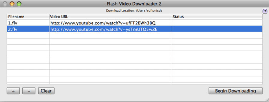free flash video downloader for mac